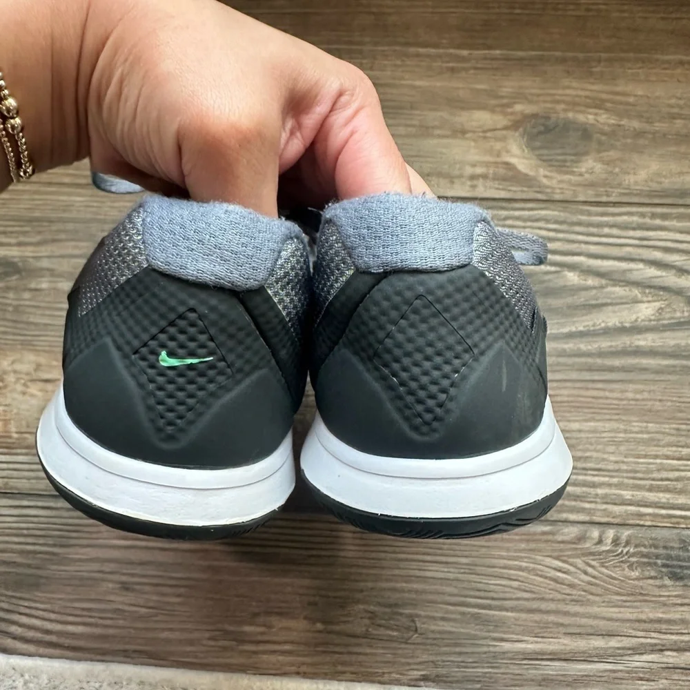 Nike Gray and Teal Athletic Sneakers